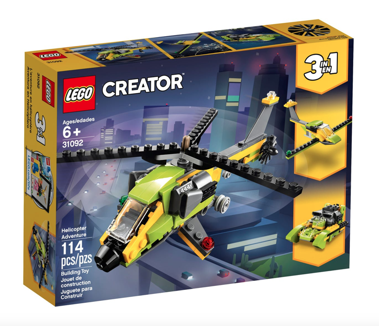 LEGO CREATOR 3in1 Hubschrauber-Abenteuer